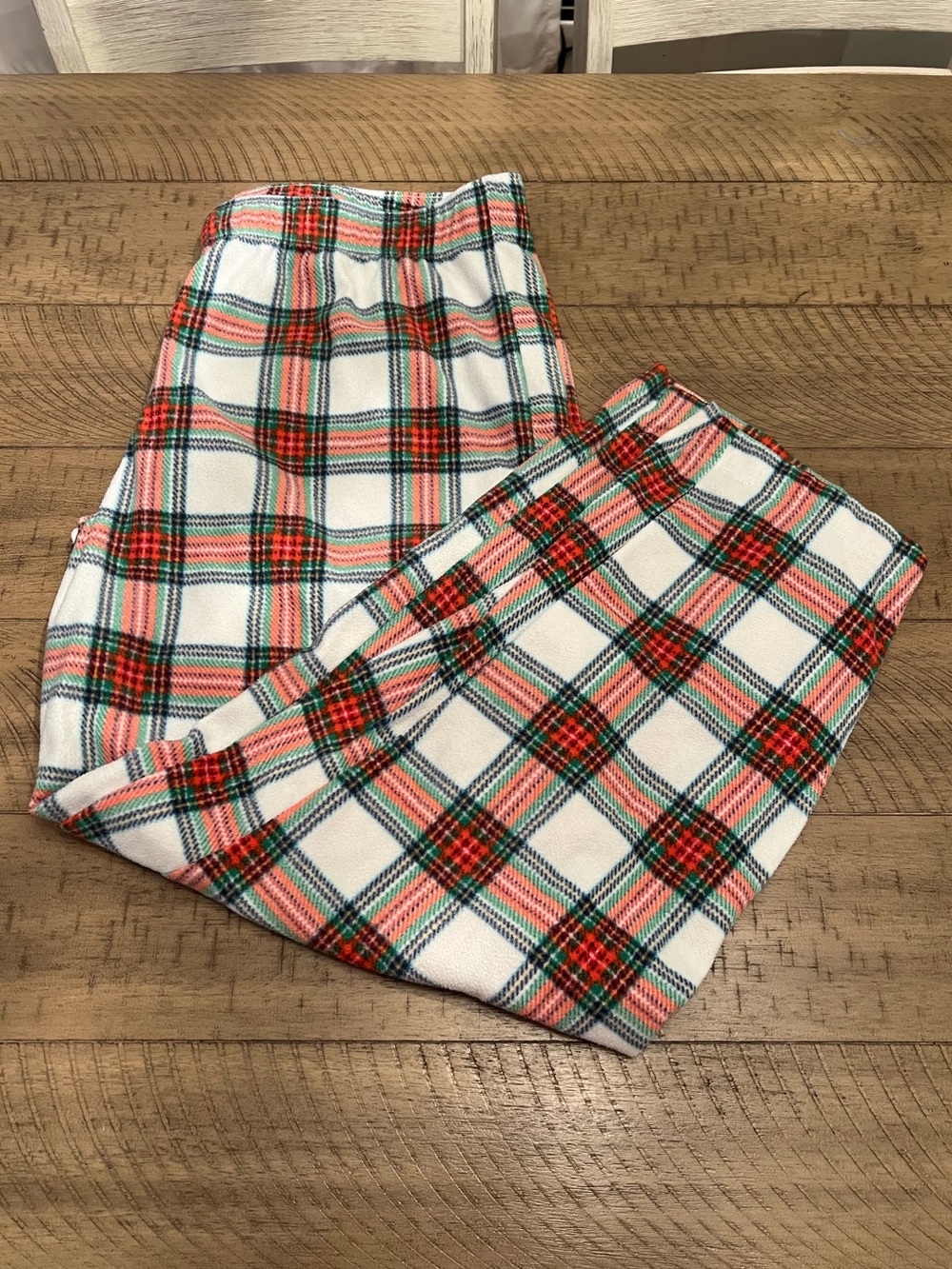 Wondershop White Plaid Sleep Pants